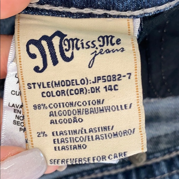 Miss Me Dark Wash Boot Cut Jeans - Picture 7 of 7